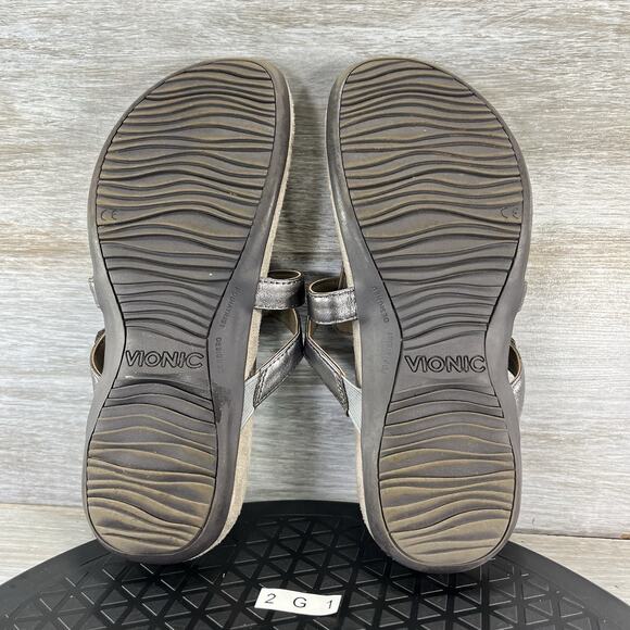Vionic Karley Women's Orthotic Support Comfort Sandals Size 6 - Picture 8 of 8